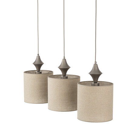 Amura New Brown Lampa Wisząca 3Xe27 Tk Lighting
