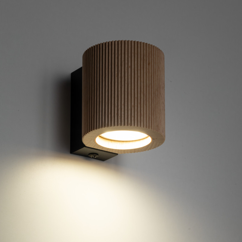 Eve Corte Wood Kinkiet 1Xgu10 Tk Lighting