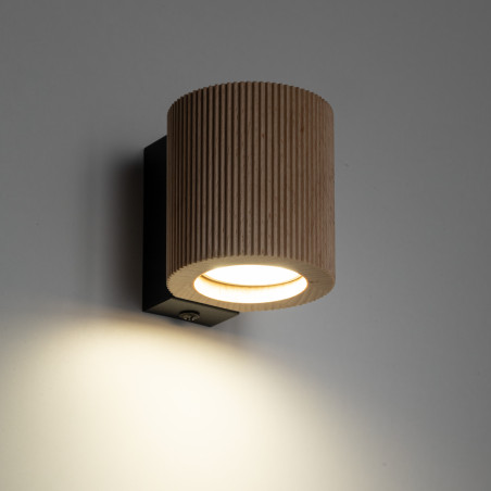 Eve Corte Wood Kinkiet 1Xgu10 Tk Lighting