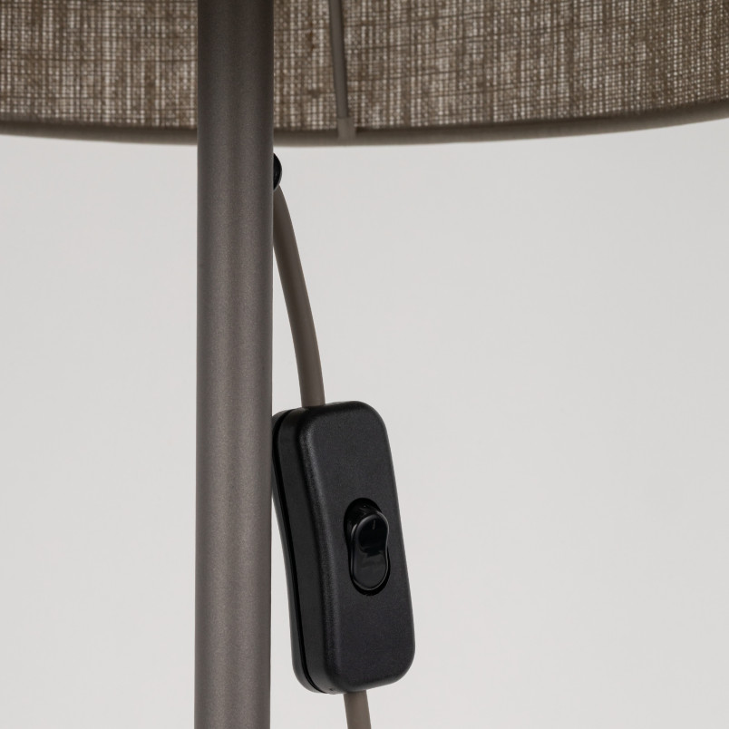 Fieno New Brown Lampa Podłogowa 1Xe27 Tk Lighting