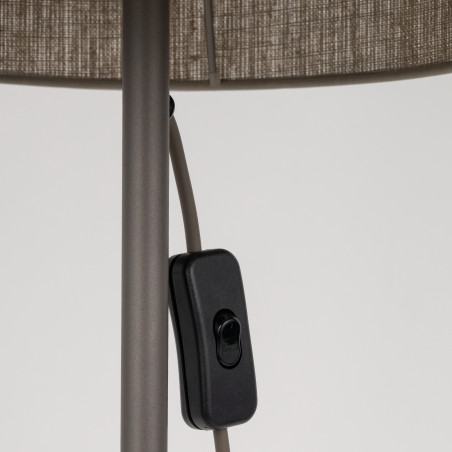 Fieno New Brown Lampa Podłogowa 1Xe27 Tk Lighting