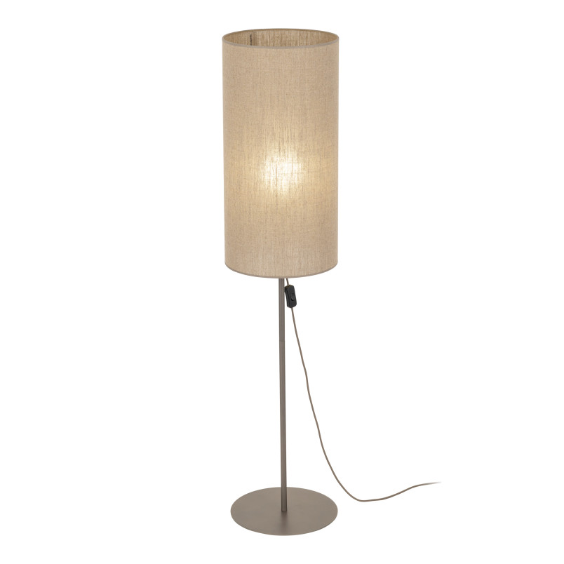 Fieno New Brown Lampa Podłogowa 1Xe27 Tk Lighting