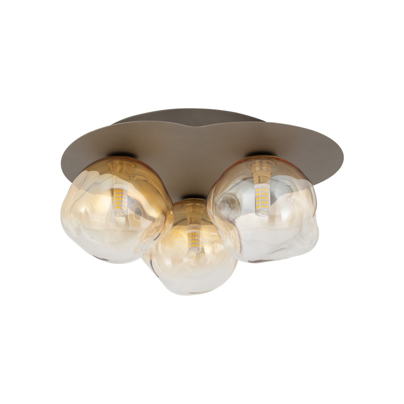 Lava New Brown Lampa Sufitowa 3Xg9 Tk Lighting