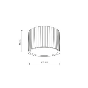 Ferro Black Downlight+ Gx53 Tk Lighting