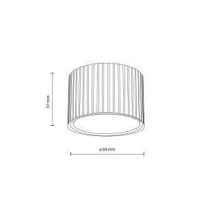 Ferro Brown Downlight+ Gx53 Tk Lighting