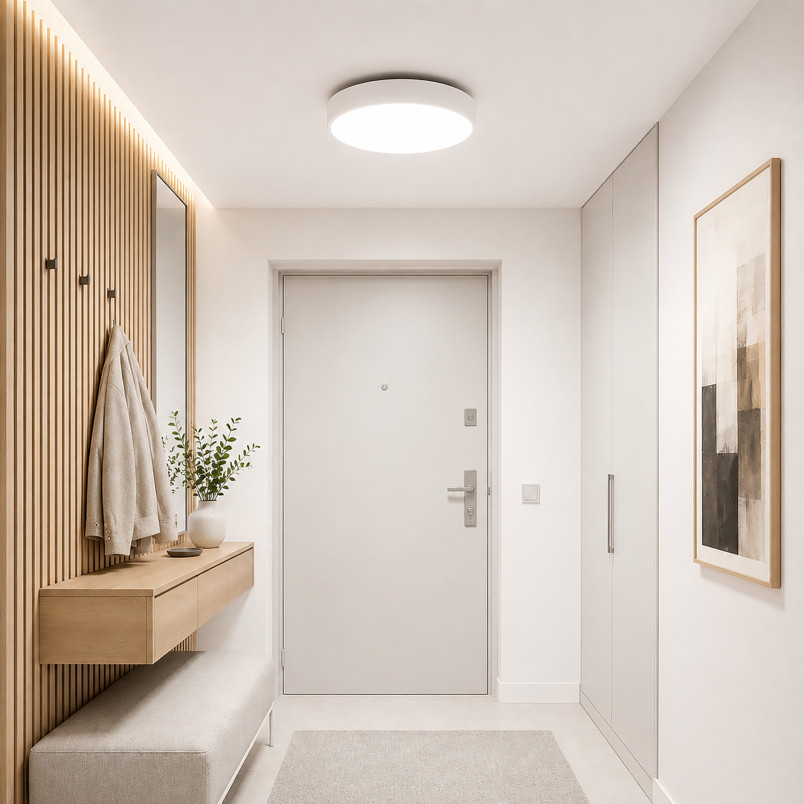 Velis White Plafon Led 24W Ip54 Tk Lighting