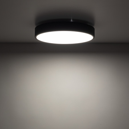 Velis Black Plafon Led 24W Ip54 Tk Lighting