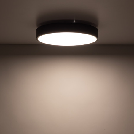 Velis Black Plafon Led 24W Ip54 Tk Lighting
