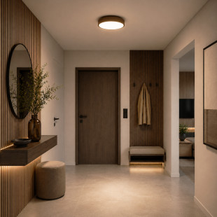 Velis Brown Plafon Led 24W Ip54 Tk Lighting