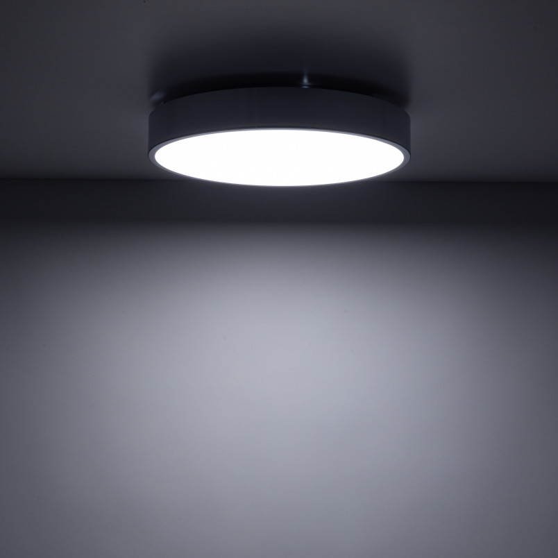 Velis Chrome Plafon Led 24W Ip54 Tk Lighting