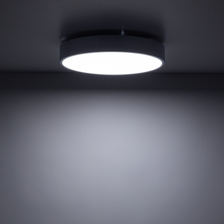 Velis Chrome Plafon Led 24W Ip54 Tk Lighting