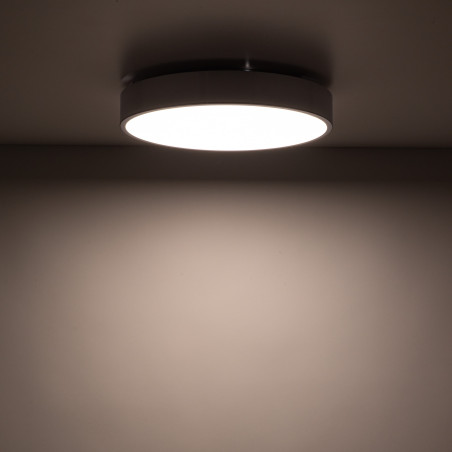 Velis Chrome Plafon Led 24W Ip54 Tk Lighting