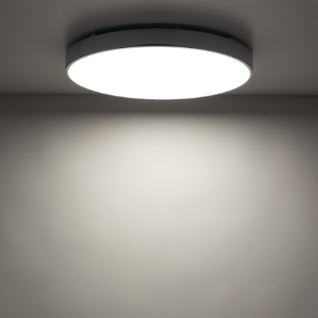 Velis Chrome Plafon Led 40W Ip54 Tk Lighting