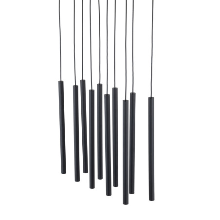 Ferro Black Lampa Wisząca 10Xg9 Listwa Tk Lighting