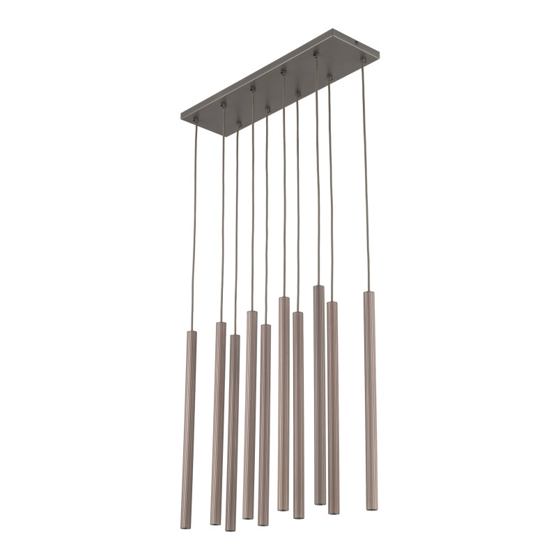 Ferro New Brown Lampa Wisząca 10Xg9 Listwa Tk Lighting