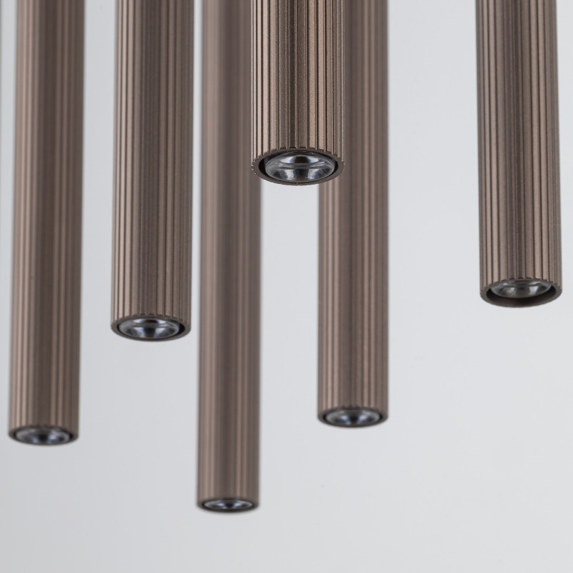 Ferro New Brown Lampa Wisząca 10Xg9 Listwa Tk Lighting