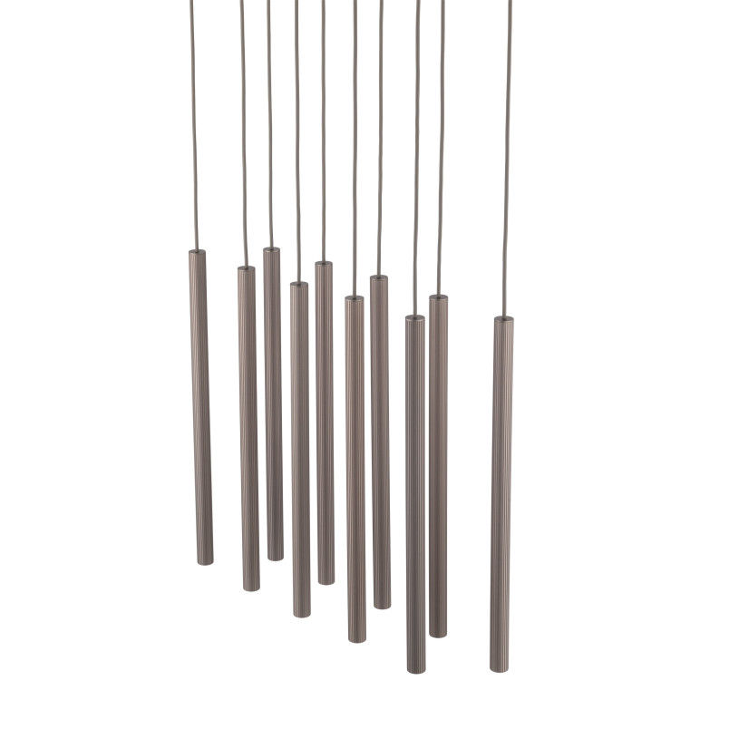 Ferro New Brown Lampa Wisząca 10Xg9 Listwa Tk Lighting