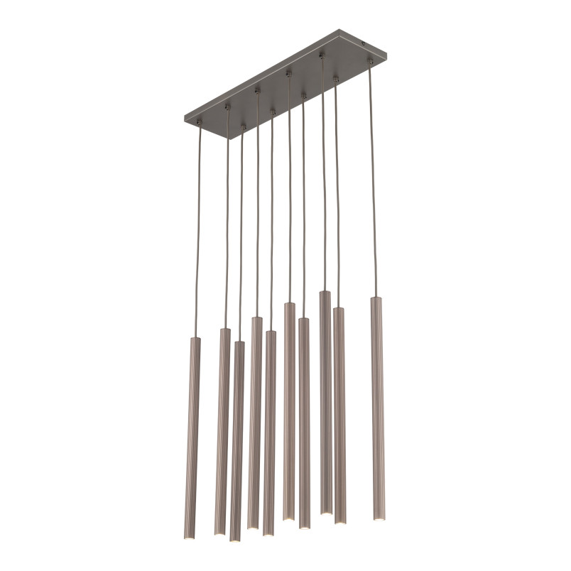 Ferro New Brown Lampa Wisząca 10Xg9 Listwa Tk Lighting