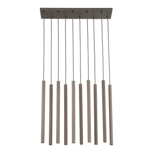 Ferro New Brown Lampa Wisząca 10Xg9 Listwa Tk Lighting