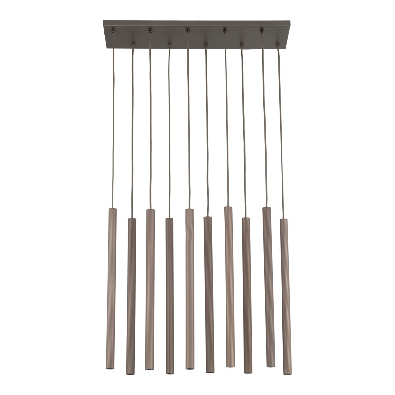 Ferro New Brown Lampa Wisząca 10Xg9 Listwa Tk Lighting