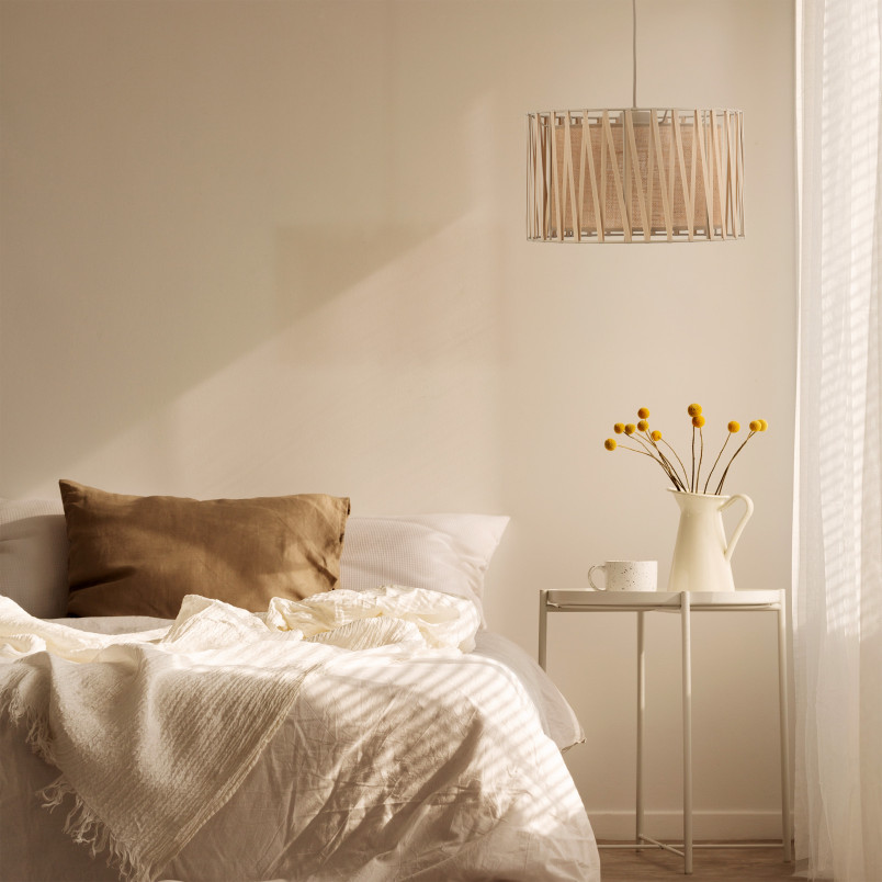 Harmony Sabia Juta Lampa Wisząca 1Xe27 Tk Lighting