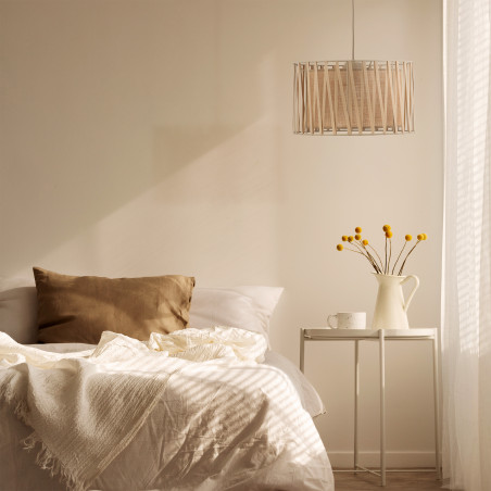 Harmony Sabia Juta Lampa Wisząca 1Xe27 Tk Lighting