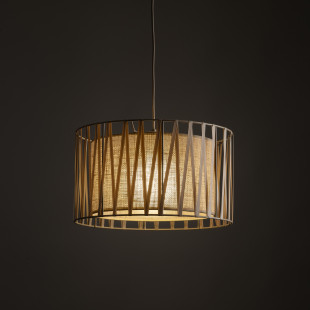 Harmony Sabia Juta Lampa Wisząca 1Xe27 Tk Lighting