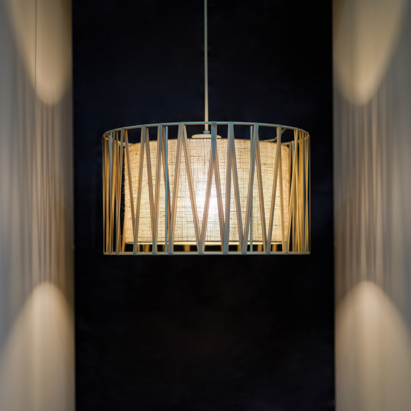 Harmony Sabia Juta Lampa Wisząca 1Xe27 Tk Lighting