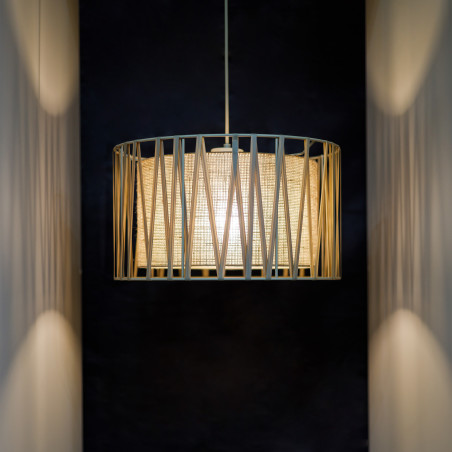Harmony Sabia Juta Lampa Wisząca 1Xe27 Tk Lighting
