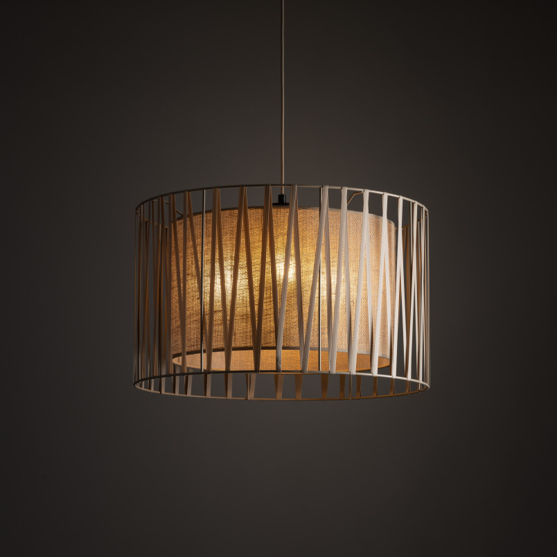 Harmony Sabia Juta Lampa Wisząca 3Xe27 Tk Lighting