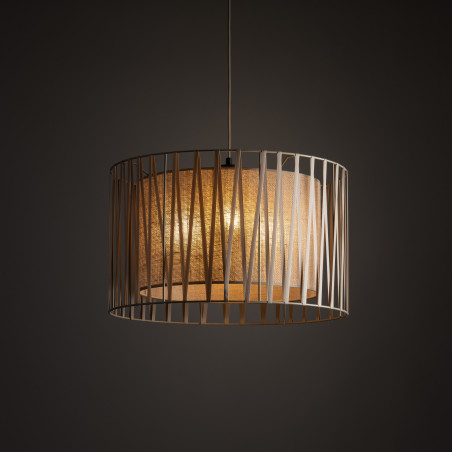 Harmony Sabia Juta Lampa Wisząca 3Xe27 Tk Lighting