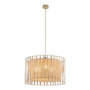 Harmony Sabia Juta Lampa Wisząca 3Xe27 Tk Lighting