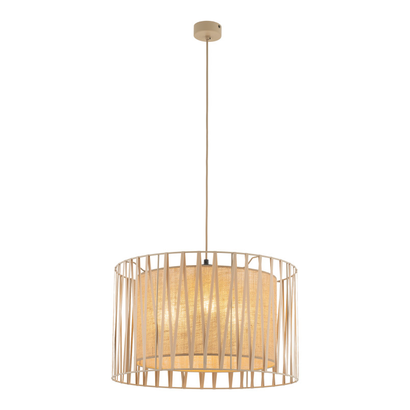 Harmony Sabia Juta Lampa Wisząca 3Xe27 Tk Lighting