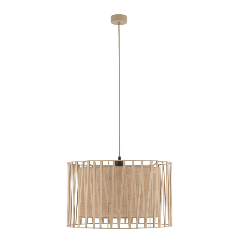 Harmony Sabia Juta Lampa Wisząca 3Xe27 Tk Lighting
