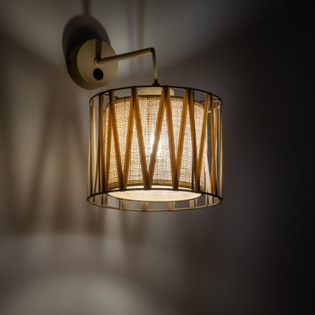 Harmony Sabia Juta Kinkiet 1Xe27 Tk Lighting