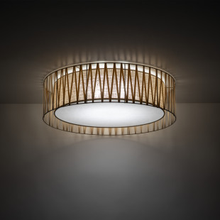 Harmony Sabia Juta Lampa Sufitowa 6Xe27 Tk Lighting