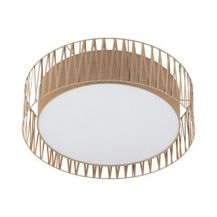 Harmony Sabia Juta Lampa Sufitowa 6Xe27 Tk Lighting