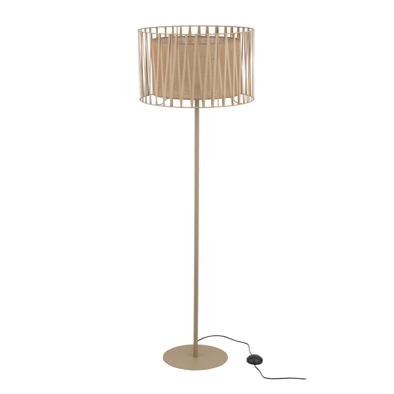 Harmony Sabia Juta Lampa Podłogowa 1Xe27 Tk Lighting