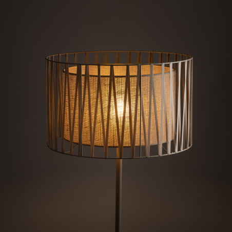 Harmony Sabia Juta Lampa Podłogowa 1Xe27 Tk Lighting