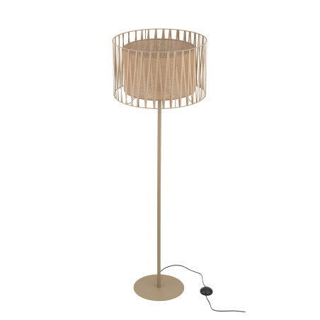 Harmony Sabia Juta Lampa Podłogowa 1Xe27 Tk Lighting