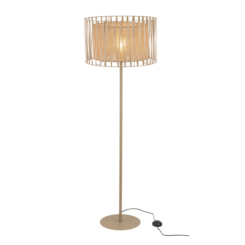 Harmony Sabia Juta Lampa Podłogowa 1Xe27 Tk Lighting