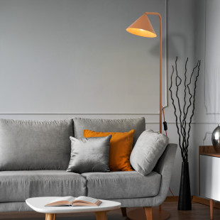 Cono Salmon Lampa Podłogowa 1Xe14 Tk Lighting