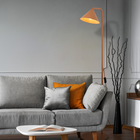 Cono Salmon Lampa Podłogowa 1Xe14 Tk Lighting