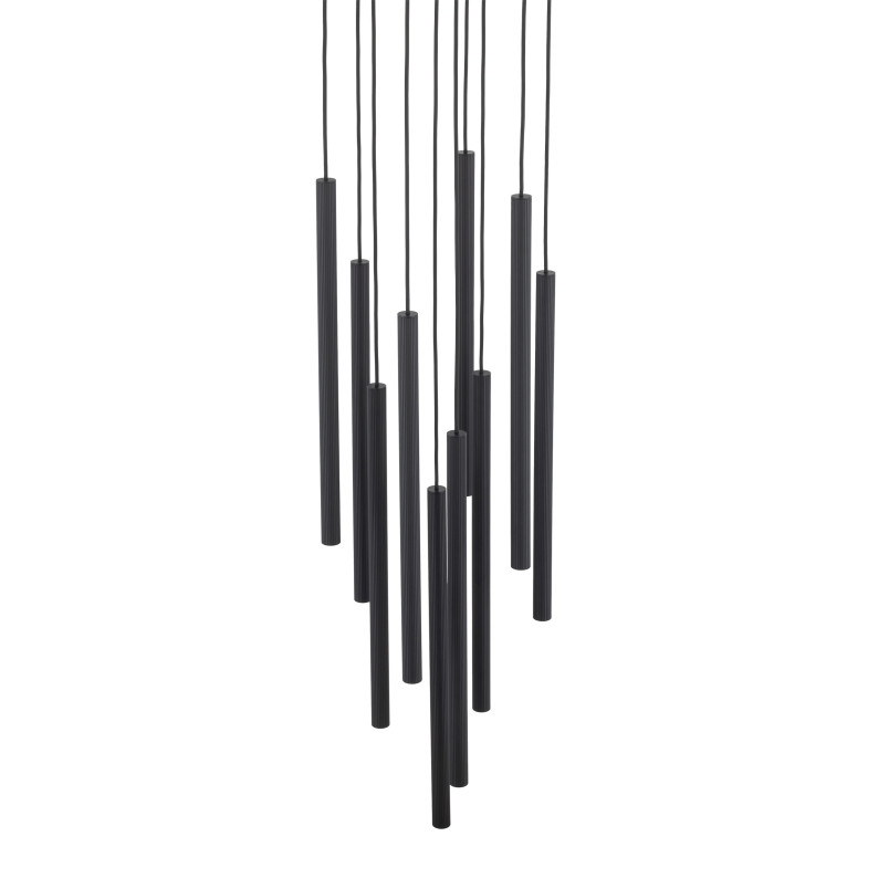 Ferro Black Lampa Wisząca 10Xg9 Koło Tk Lighting