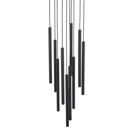Ferro Black Lampa Wisząca 10Xg9 Koło Tk Lighting