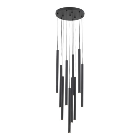 Ferro Black Lampa Wisząca 10Xg9 Koło Tk Lighting