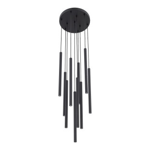 Ferro Black Lampa Wisząca 10Xg9 Koło Tk Lighting