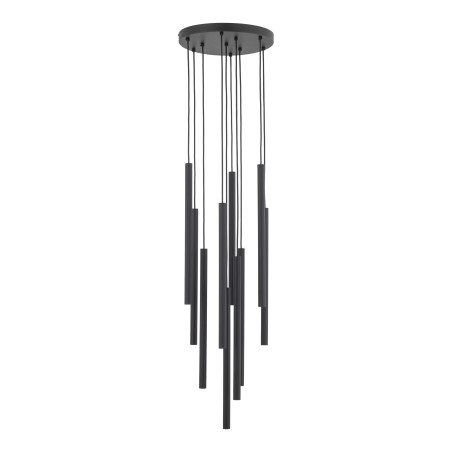 Ferro Black Lampa Wisząca 10Xg9 Koło Tk Lighting