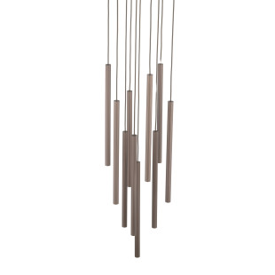Ferro New Brown Lampa Wisząca 10Xg9 Koło Tk Lighting