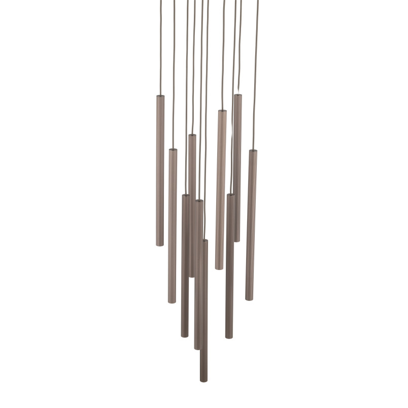 Ferro New Brown Lampa Wisząca 10Xg9 Koło Tk Lighting